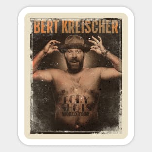 Vintage Bert Kreischer Body Shots World Tour Sticker